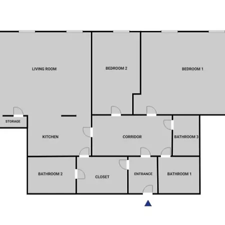 Blueground 1 Furnished Old Town Square Prg-43 פראג